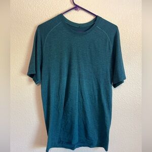 Lululemon Metal Vent Tech Short Sleeve 2.0 Size MED Delicate/Mint Teal Lagoon